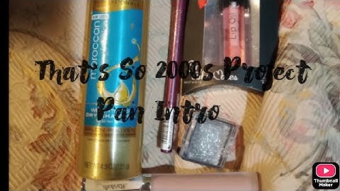 That’s So 2000s Project Pan Intro #thatsso2000s