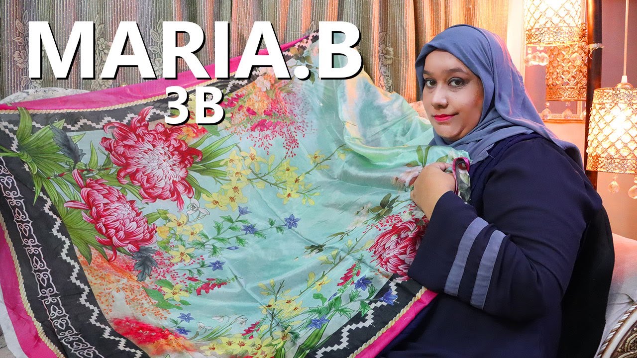 Maria B M Print Winter 2021 | Maria B Unboxing 3B Linen Collection 2021 | Sara Clothes