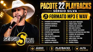 PACOTE 22 PLAYBACKS SERGIO SILVA MP3 E WAV