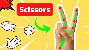 Rock Paper Scissors using Python | Mediapipe OpenCV