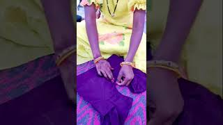 Button Lagane Ka Easy Trick 😍 सिलाई सीखने वालों के लिए बेस्ट तरीका #shortvideo #viral