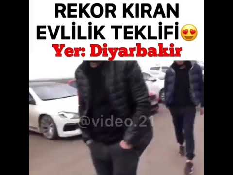 Rekor kıran evlilik teklifi film gibi