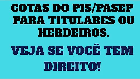 Quando será o pagamento do PIS ano-base 2020?