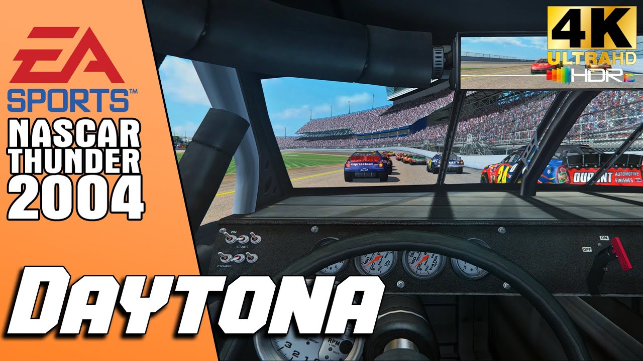 Playing EA NASCAR Thunder 2004 PC in 2024 with Reshade