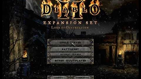 Diablo 2 Single Player: Charged Bolt Sentry Assassin