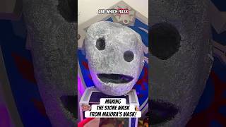 Making all 31 masks from Majoras Mask! Next up: The Stone Mask! 🪨 #zelda #majorasmask #cosplay