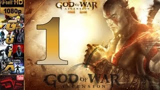 God of War: Ascension Español Parte 1 PS3 Modo Historia Campaña Guia Coleccionables Walkthrough