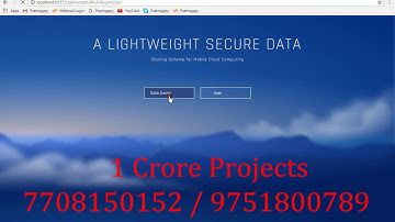 A Lightweight Secure Data Sharing Scheme for Mobile Cloud Computing - 1Crore Projects