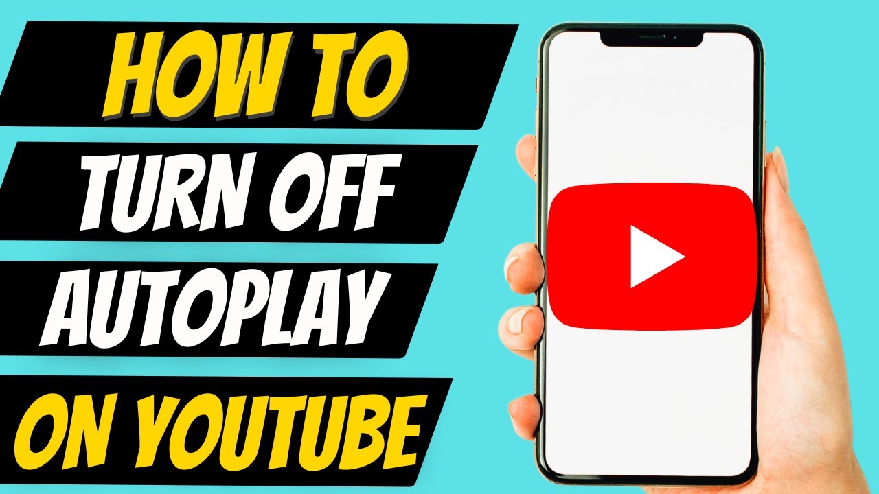 How To Turn Off Autoplay On YouTube Home Screen - YouTube