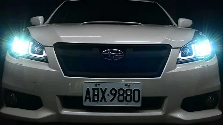 THE SUBARU LEGACY BR9 LED Light guide made in taiwan