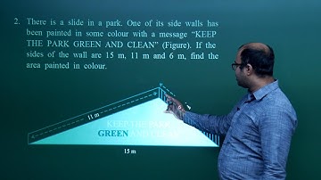 CBSE 09&10th Mathematics | 12. Herons Formula | CBSE Pattern Question Exercise | In English