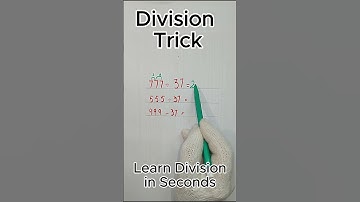 Division Trick | Amazing division Hack | Crazy Math Tricks #maths #divisiontricks #division