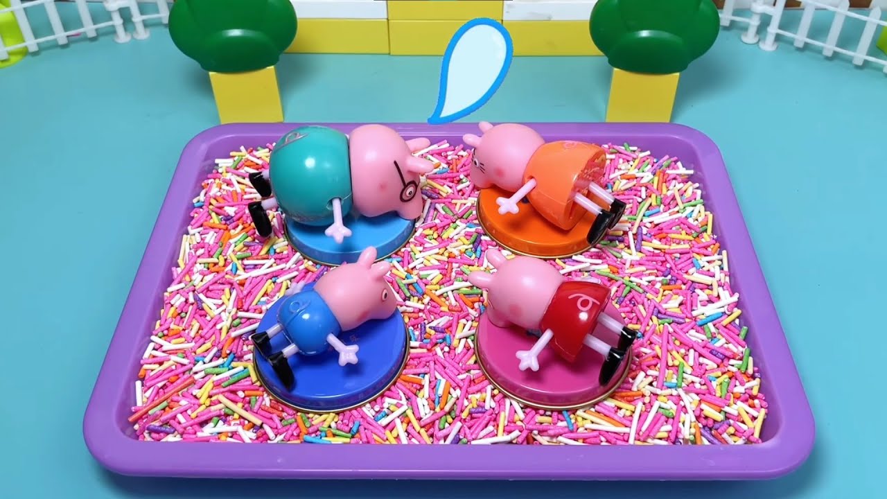 10 Minutes Satisfying With Toys: Peppa Pig, Snow White, Witch, Zombie 