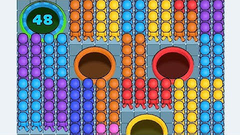 Hole People Level 122 Game Walkthrough Solution