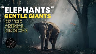 ELEPHANTS: GENTLE GIANTS OF THE ANIMAL KINGDOM