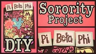 DIY: FUN Sorority Project! | Group DIY