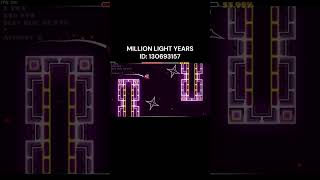 A MILLION LIGHT YEARS #shorts #geometrydash #gd @NathanCraft90