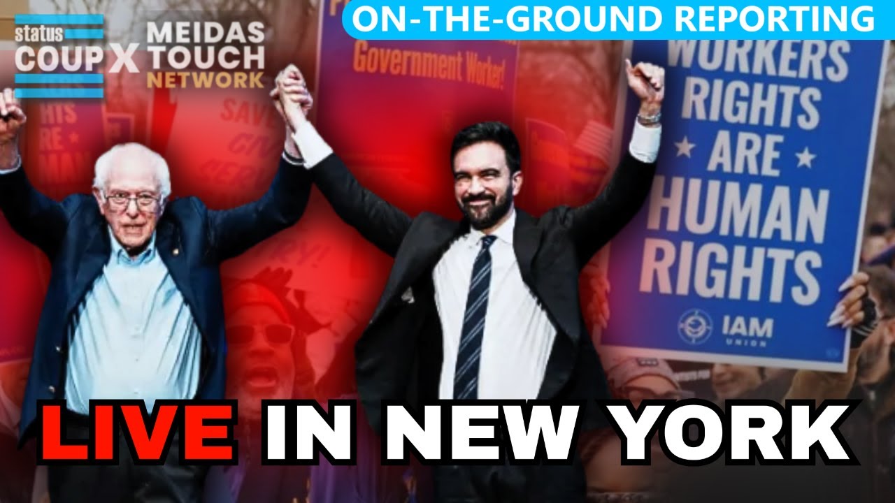 LIVE Bernie Sanders Zohran Mamdani UNION NOW Rally in NYC