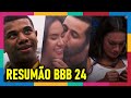 BBB 24: RESUMÃO: Davi fica chocado com descoberta e Isabelle promete beijar Matteus na festa! #BBB24