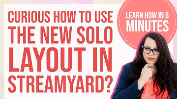 How-to: New Streamyard Layout | 2022 6-minute Tutorial