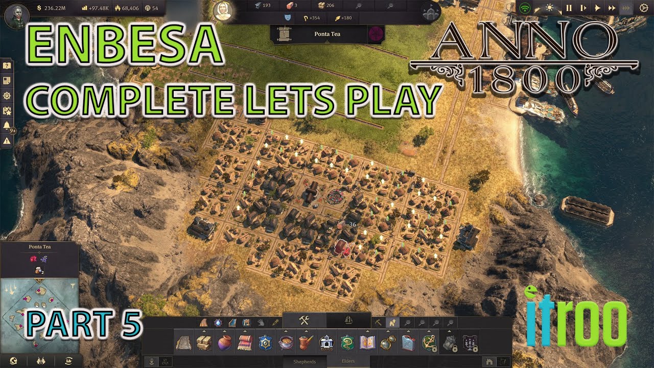 Anno 1800 Enbesa Land of lions Complete Lets play part 5 YouTube