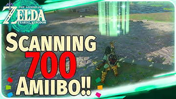 Scanning 700 Amiibo Into The Legend of Zelda Tears of the Kingdom