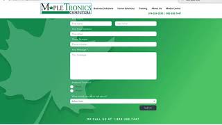 Welcome To The New Mapletronics.com