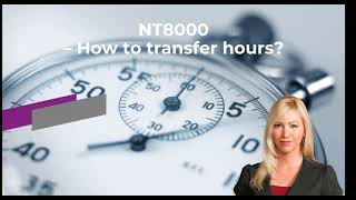 NT8000 - Transfer process