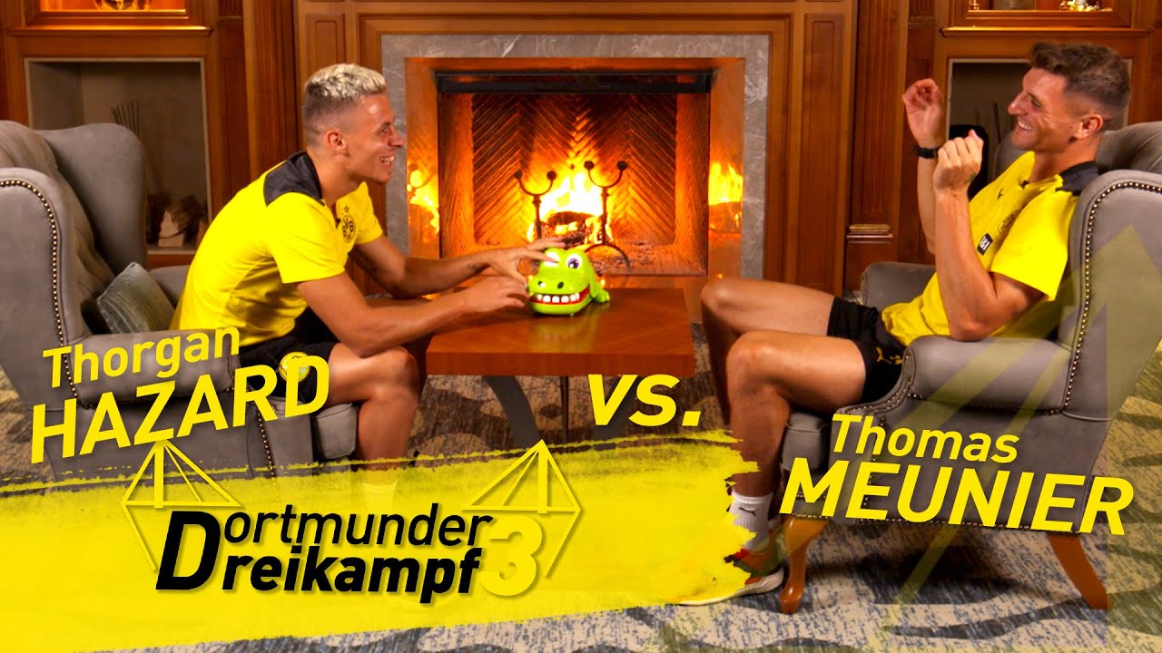 Thorgan Hazard vs. Thomas Meunier: The Dortmund Triathlon