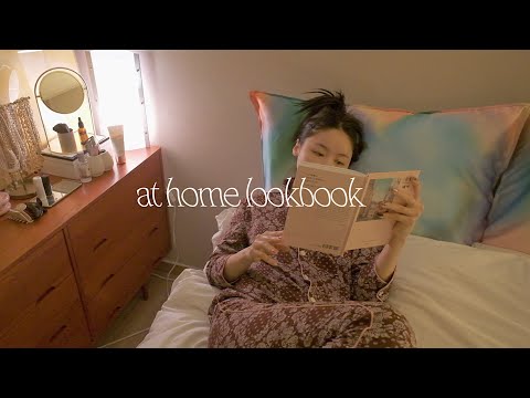 HOMEWEAR LOOKBOOK 집에서 입고 지내는 것들 &amp;amp; 루틴 Morning to Night | kinda cool