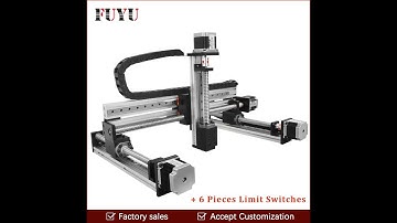 screw linear guide rail slide motion actuator XYZ stage table robotic arm Z axis 250mm router with n