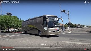 TUFESA VOLVO BUS 802 IN MERCED CALIFORNIA