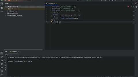How to make a basic calculator using python