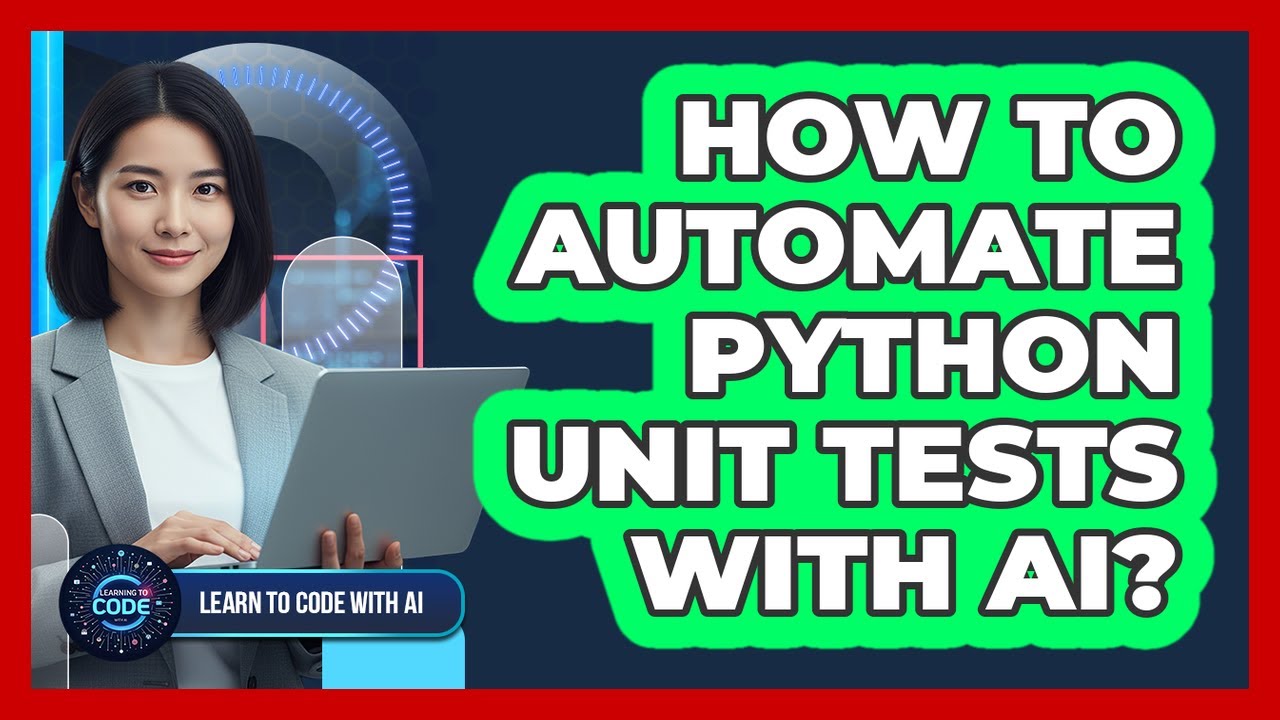 How To Automate Python Unit Tests With AI?