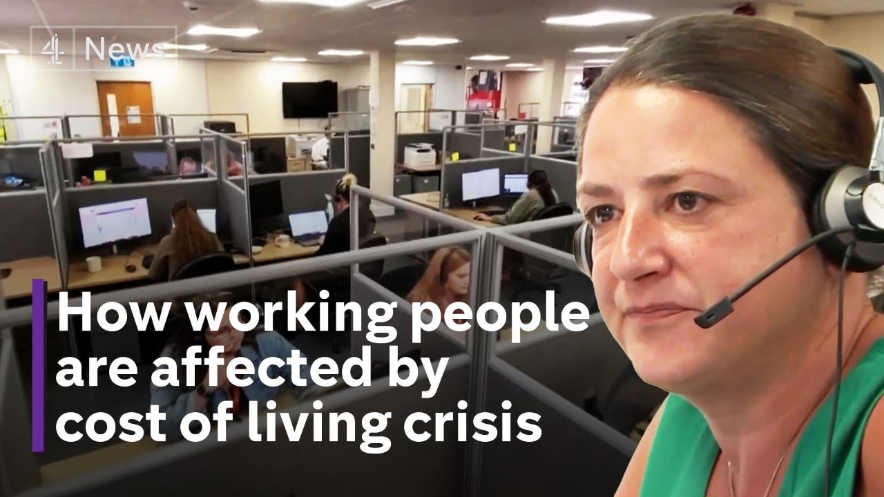 Inside a call center on the front lines of the cost of living crisis