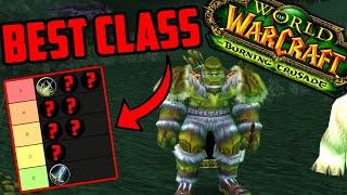 Class Tier List for Goldfarming in TBC Classic