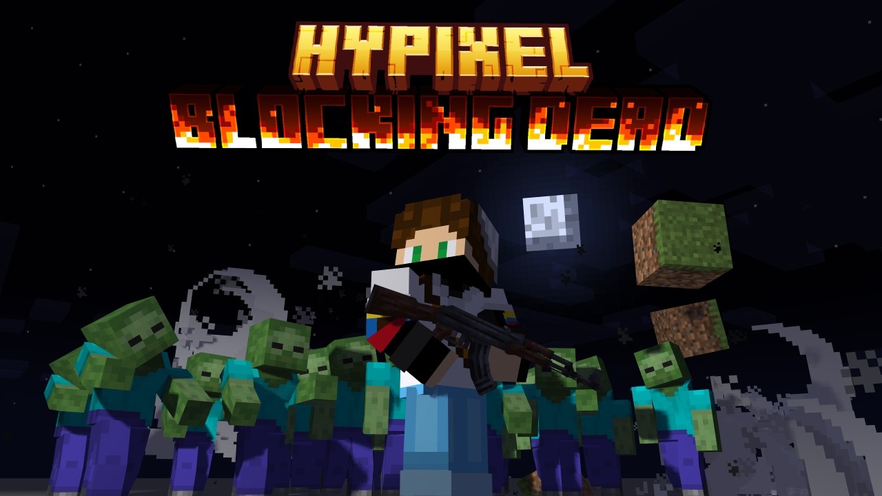 Minecraft Hypixel - Blocking Dead - YouTube