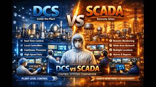 The Industrial Automation Hierarchy  DCS vs SCADA