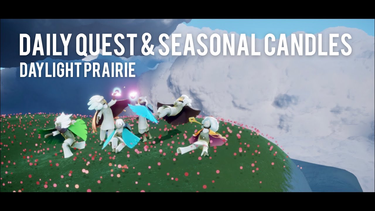 Sky Children of the Light Daily Quest and Seasonal Candles at Daylight