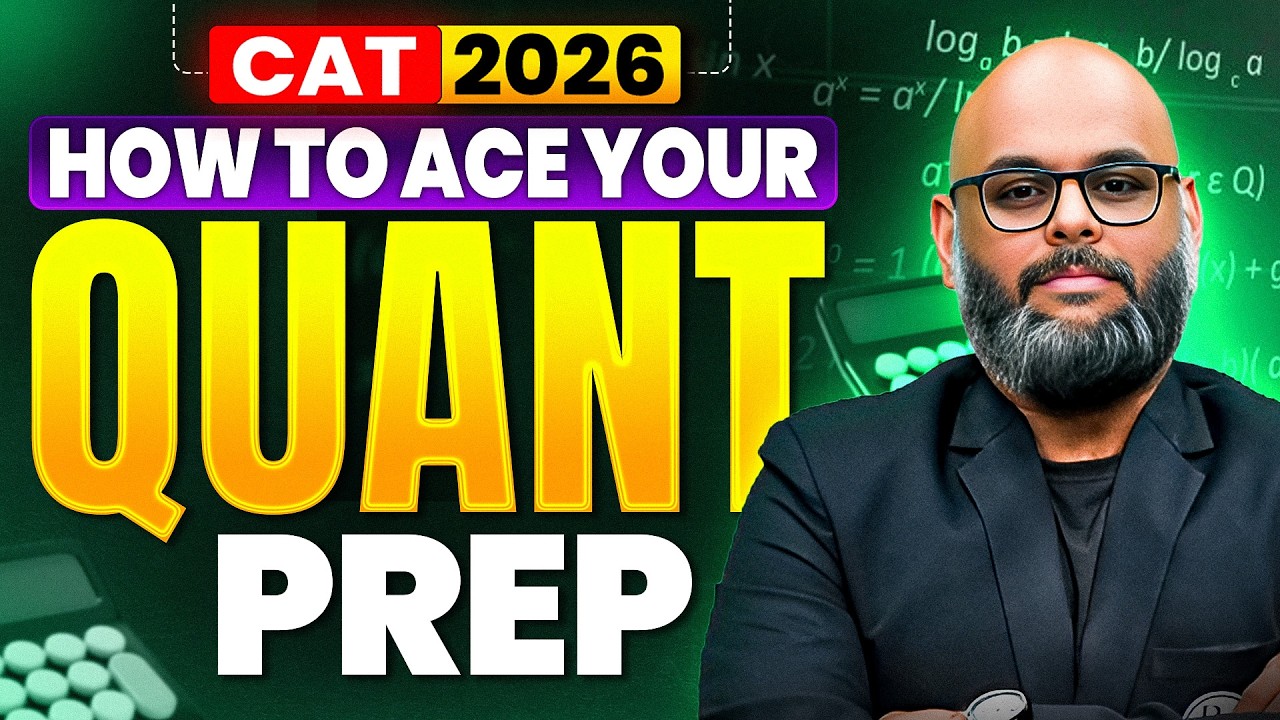 CAT 2026 Quant Strategy Preparation Guide | Complete Blueprint to ...