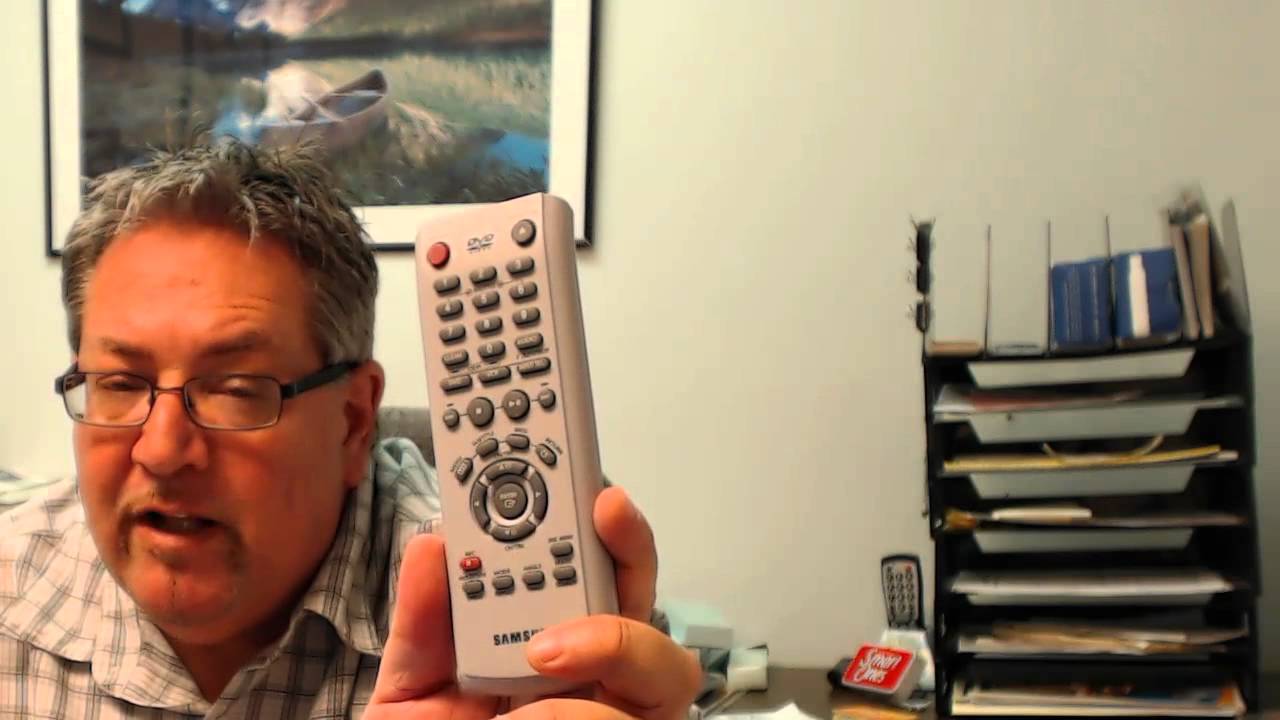 Original Samsung AK59-00021B DVD/VCR Remote Control (00021B)(AK5900021B) -Low Priced-