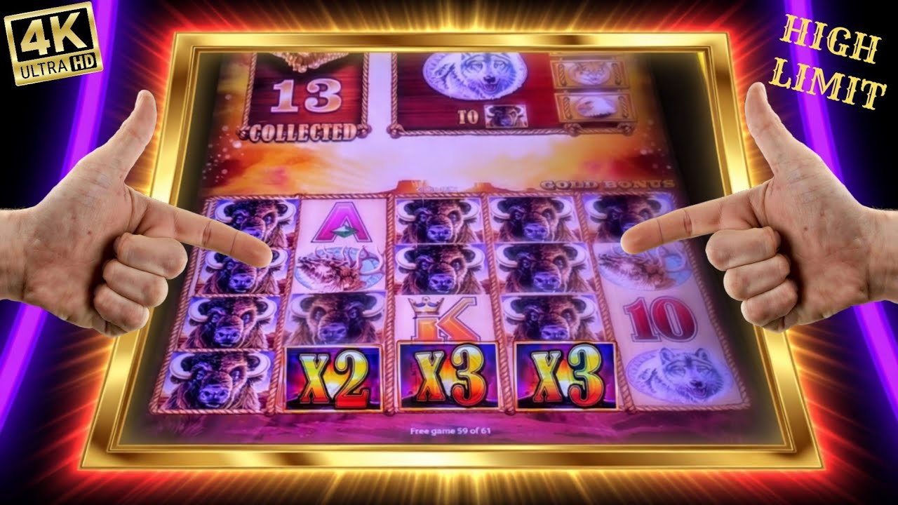 🎉WOW!! The BIGGEST JACKPOTS was in the Super Mighty Buffalo Gold Slot