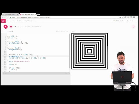 4. Drawing and animating Squares