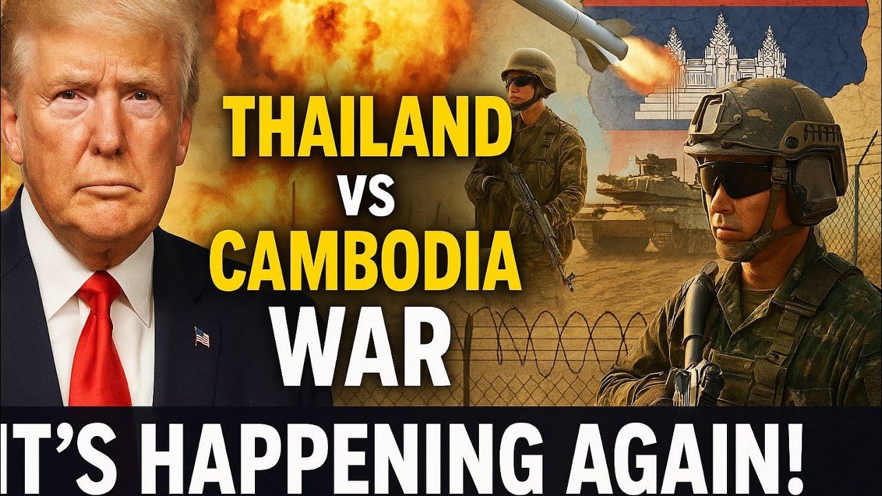 Thailand vs Cambodia WAR 2025: Shocking Border Tensions, Military Buildup & Global Reactions!