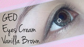 Athlete Statistics GEO Eyes Cream Vanilla Brown | Pinky Paradise