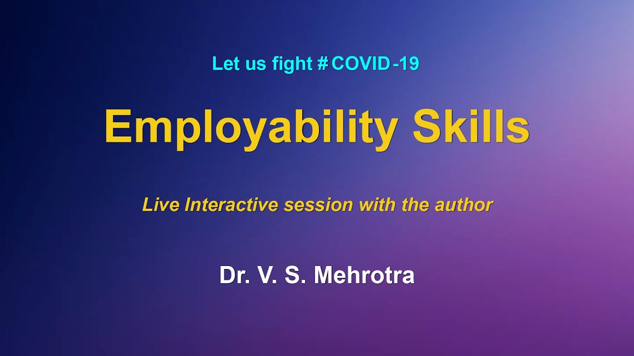 Live Interaction  on PMeVIDYA : Employability Skills