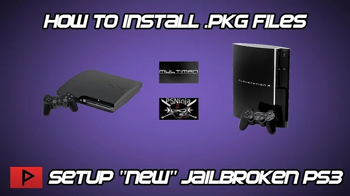 [How To] Setup "New" Jailbroken PS3 and Install Package Files Tutorial 2018