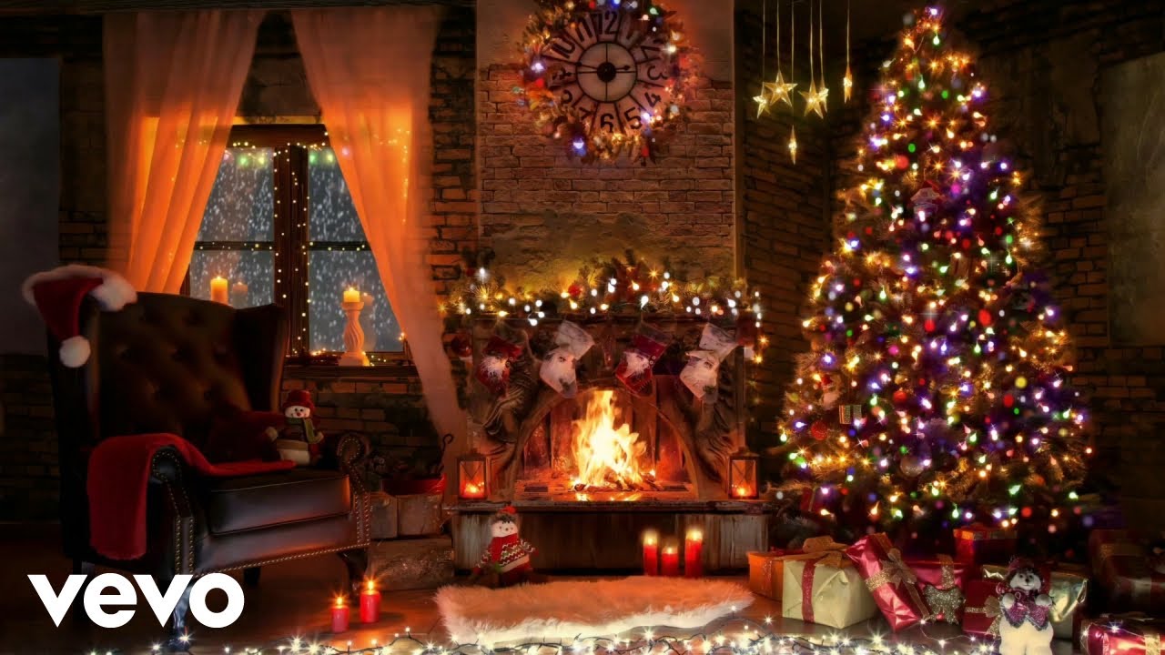 Ella Fitzgerald - Winter Wonderland (Cozy Holiday Fireplace)
