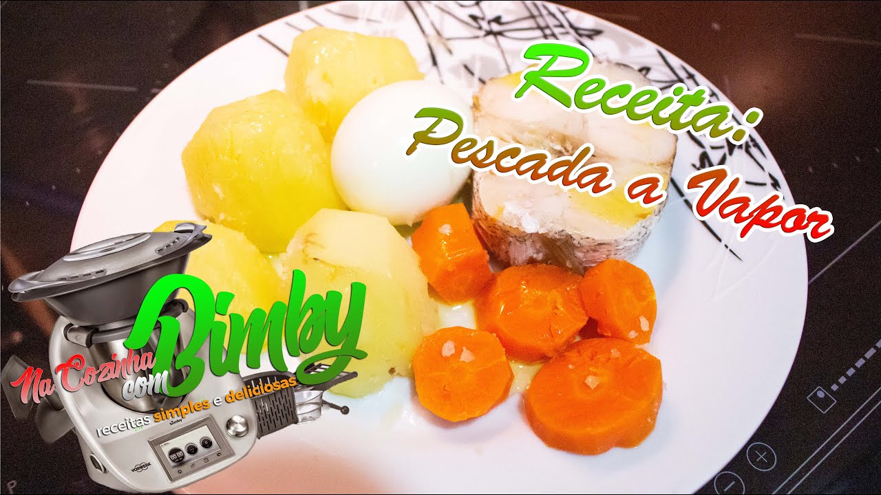 Na Cozinha com Bimby - Pescada a Vapor 