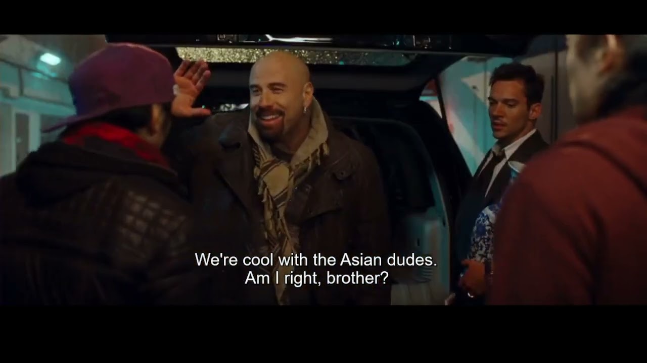 From Paris with Love (2010) John Travolta vs Asian Dudes